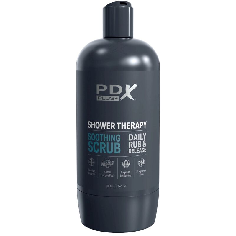 PDX PLUS - STROKER MASTURBATOR DISCREET BOTTLE DESIGN SOOTHING SCRUB SHAMPOO