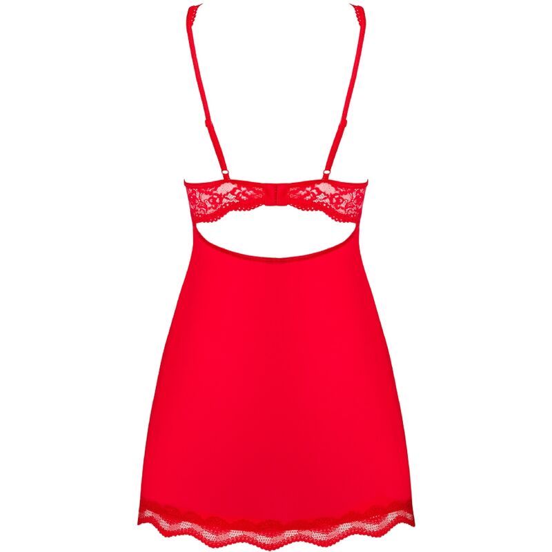 OBSESSIVE - LUVAE BABYDOLL & RED TANGA S/M