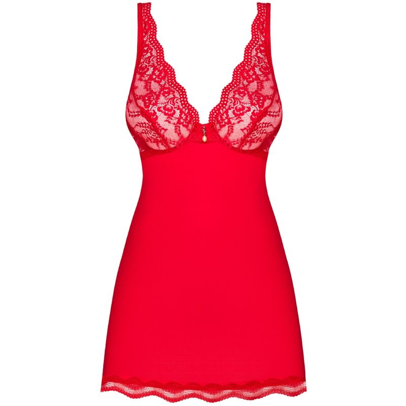 OBSESSIVE - LUVAE BABYDOLL & RED TANGA S/M