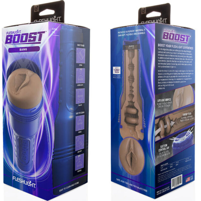 FLESHLIGHT BOOST - VAGINA BANG MD FLESH RP MASTURBADOR