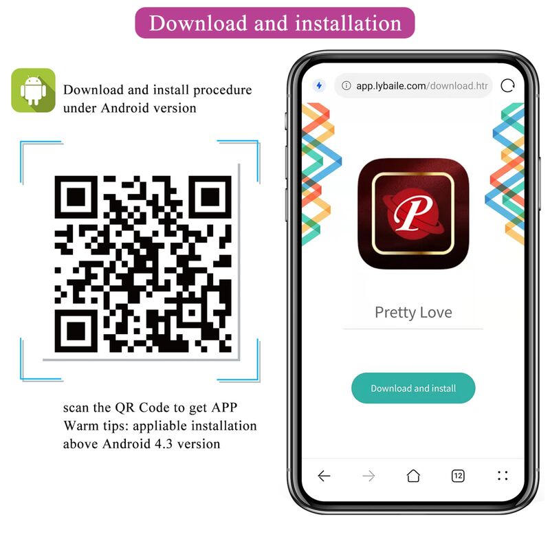 PRETTY LOVE - FISHERMAN APP CONTROLLED PINK VIBRATING EGG