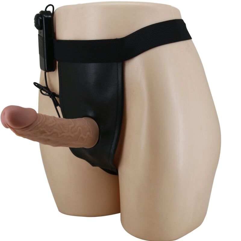 PRETTY LOVE - HARNESS BRIEFS WITH VIBRATING DILDO INCLUDED