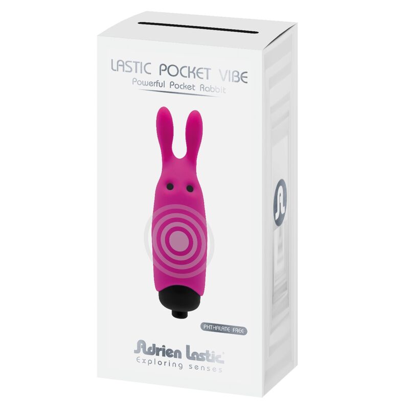 ADRIEN LASTIC - LASTIC POCKET VIBRATOR PINK RABBIT