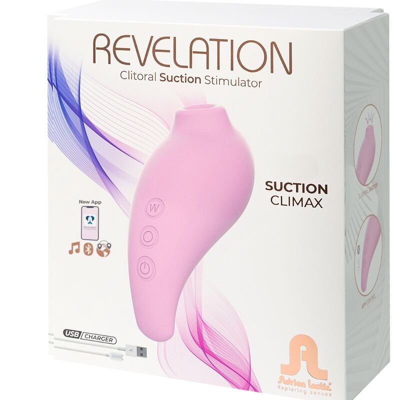 ADRIEN LASTIC - REVELATION PINK CLITORIS SUCKER - FREE APP