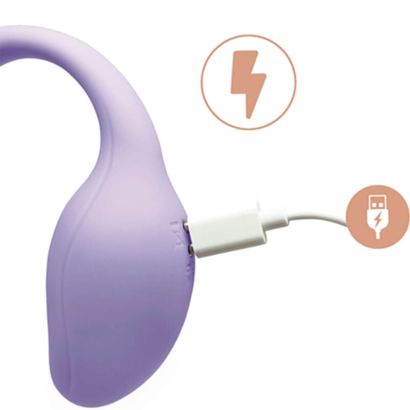 ADRIEN LASTIC - SMART DREAM 3.0 CLITORIS & G-SPOT STIMULATOR REMOTE CONTROL VIOLET - FREE APP