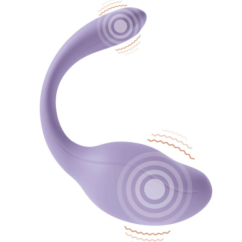 ADRIEN LASTIC - SMART DREAM 3.0 CLITORIS & G-SPOT STIMULATOR REMOTE CONTROL VIOLET - FREE APP