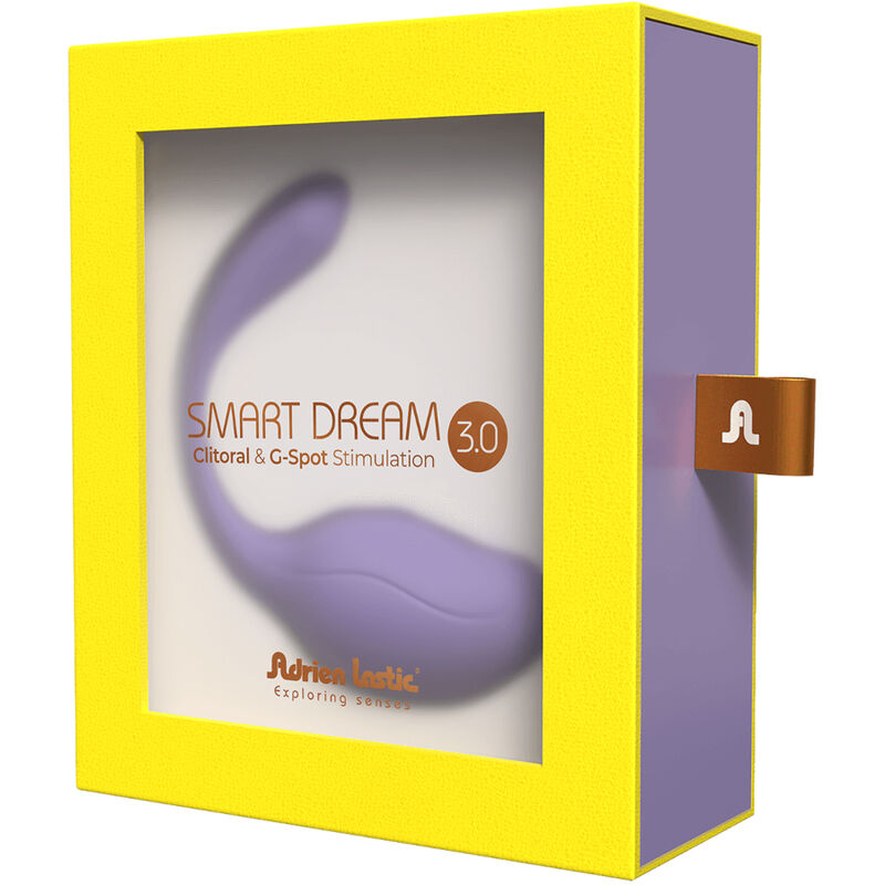 ADRIEN LASTIC - SMART DREAM 3.0 CLITORIS & G-SPOT STIMULATOR REMOTE CONTROL VIOLET - FREE APP