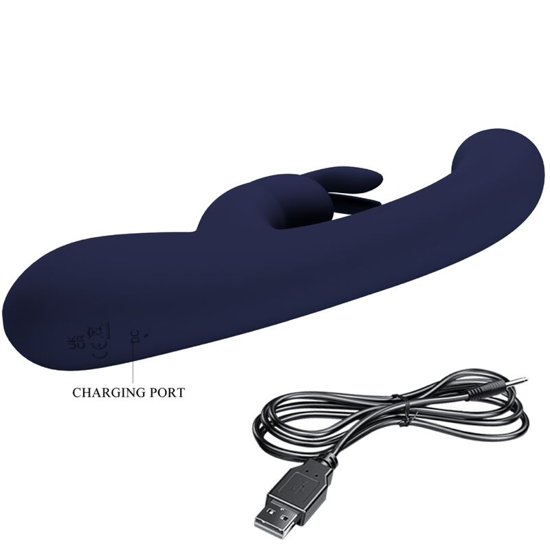 PRETTY LOVE - LAMAR VIBRATOR RABBIT & G-SPOT BLUE