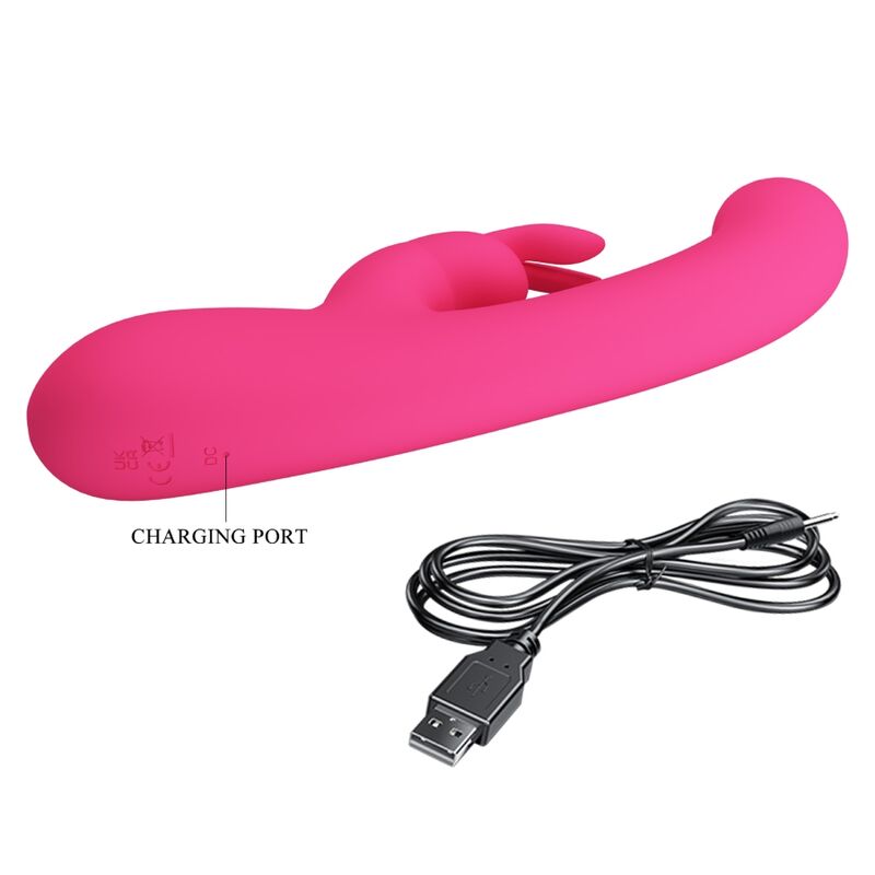 PRETTY LOVE - LAMAR VIBRATOR RABBIT & G-SPOT PINK