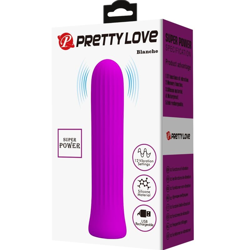 PRETTY LOVE - BLANCHE PINK STIMALATING VIBRATOR