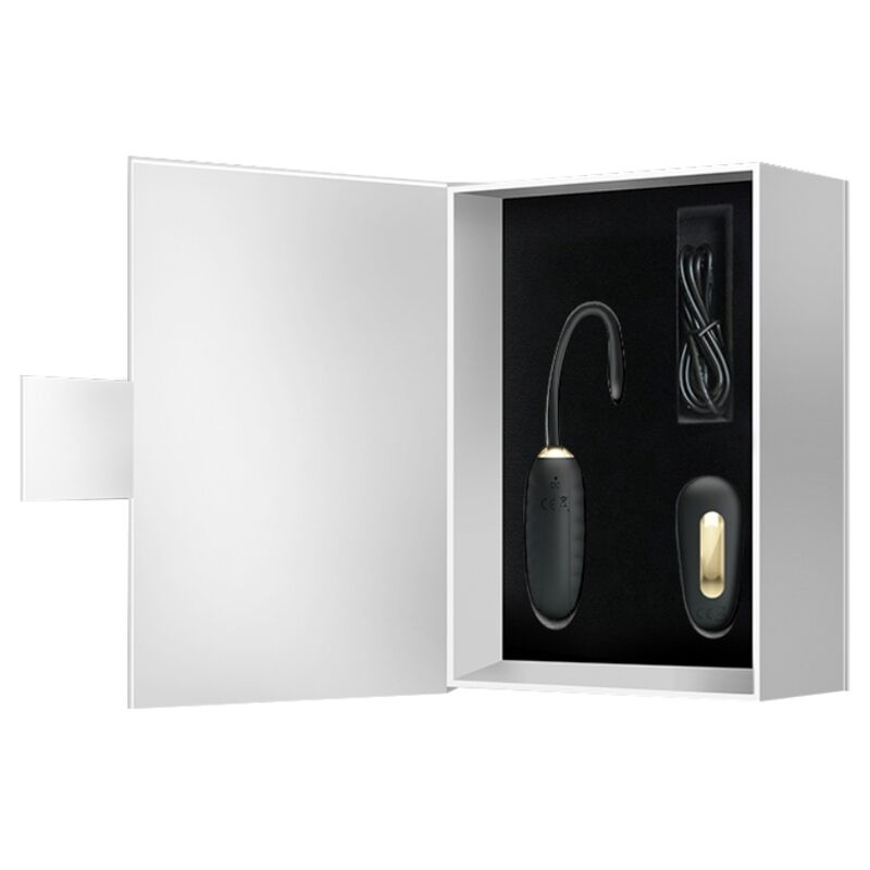PRETTY LOVE - DOREEN RECHARGEABLE LUXURY VIBRATING EGG BLACK REMOTE CONTROL