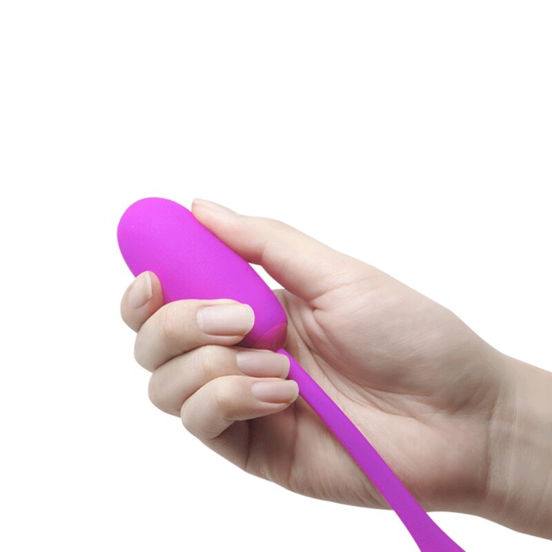 PRETTY LOVE - JULIUS WATERPROOF & RECHARGEABLE VIBRATING EGG PURPLE