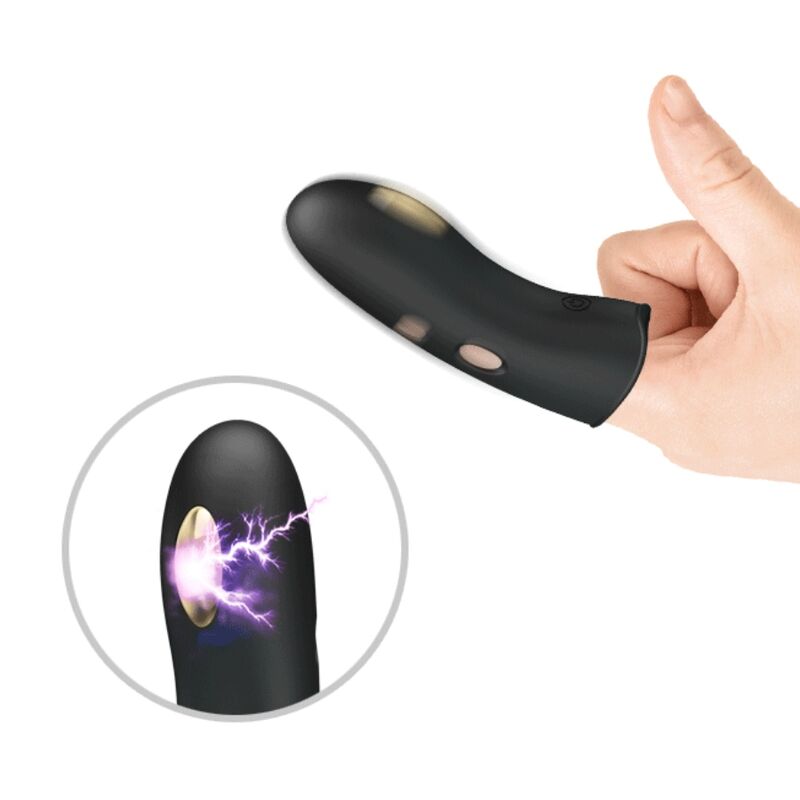 PRETTY LOVE - MARICO ELECTRO-STUMILLATOR FINGER SLEEVE BLACK