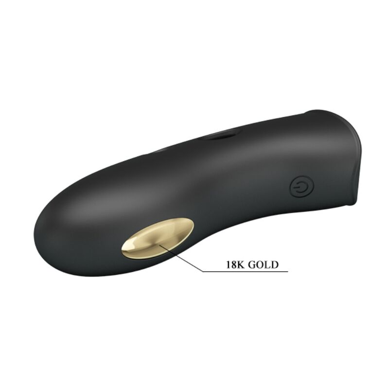 PRETTY LOVE - MARICO ELECTRO-STUMILLATOR FINGER SLEEVE BLACK