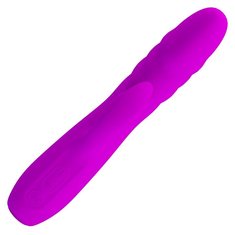 PRETTY LOVE - MELANIE RECHARGEABLE RABBIT VIBRATOR PURPLE
