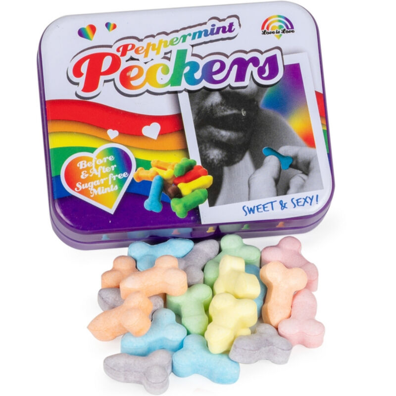 SPENCER & FLEETWOOD - PECKERS RAINBOW MINT CANDIES