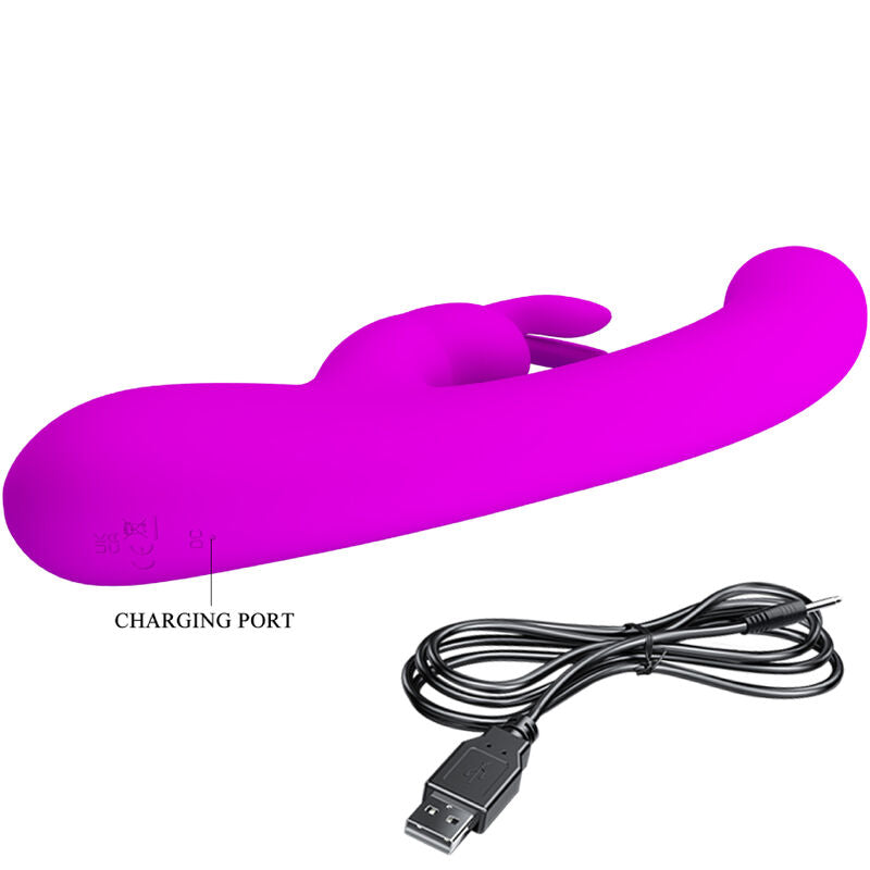 PRETTY LOVE - LAMAR VIBRATOR RABBIT & G-SPOT VIOLET