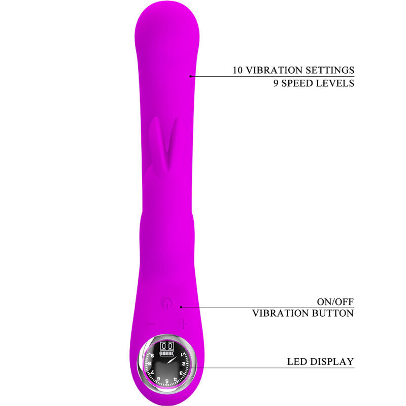 PRETTY LOVE - LAMAR VIBRATOR RABBIT & G-SPOT VIOLET