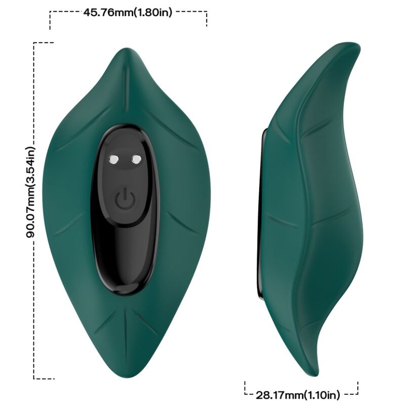 ARMONY - GREEN REMOTE CONTROL STIMULATOR & VIBRATOR