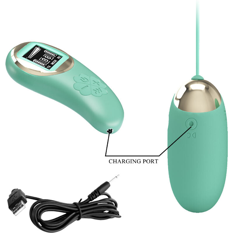 PRETTY LOVE - MINA VIBRATING EGG REMOTE CONTROL GREEN