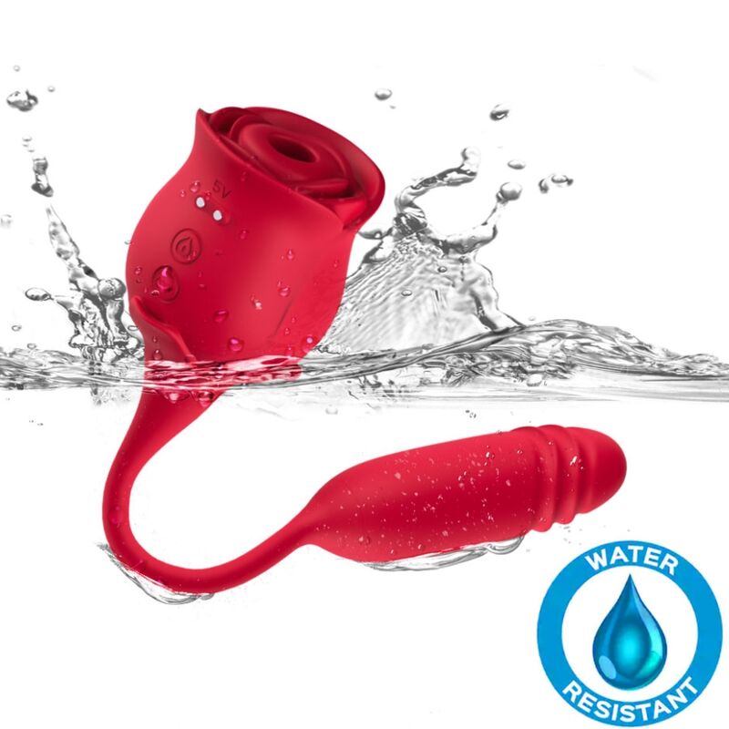 ARMONY - ROSEKNIGTH CLITORIS SUCKER & VIBRATOR RED