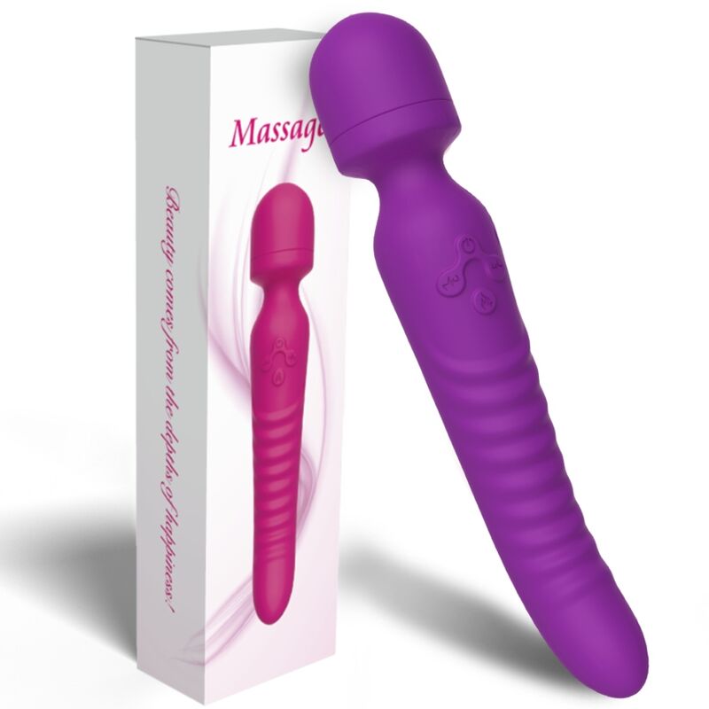 ARMONY - MISSION MASSAGER & VIBRATOR WITH HEAT EFFECT VIOLET