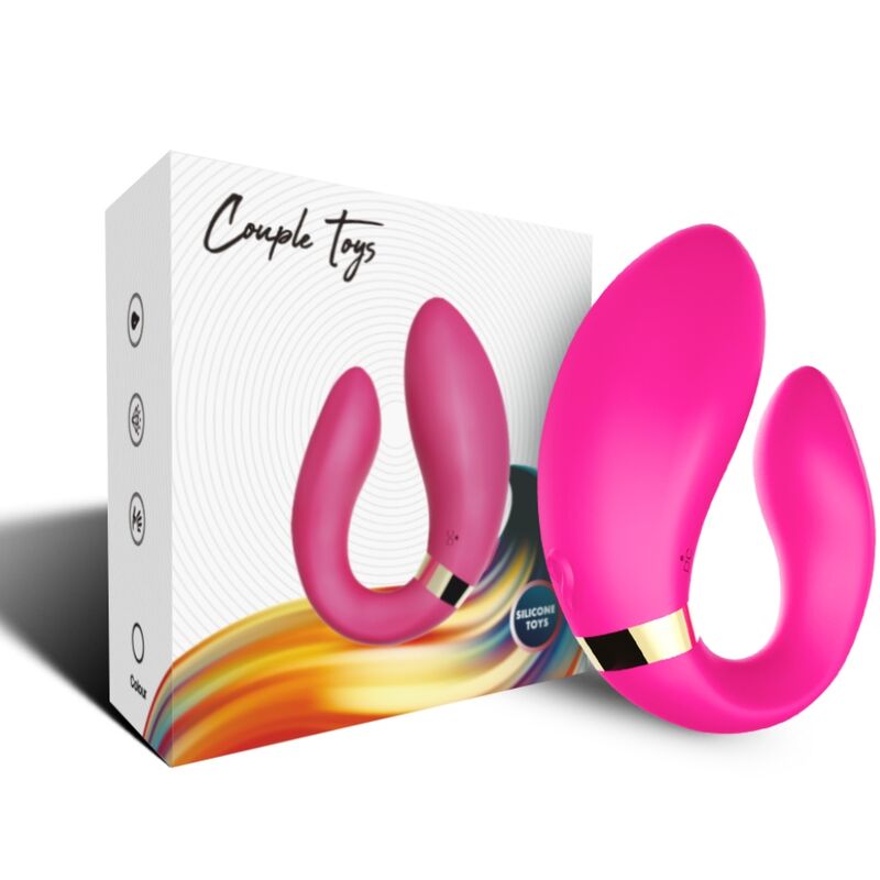 ARMONY - CRESCENT VIBRATOR COUPLE REMOTE CONTROL FUCHSIA