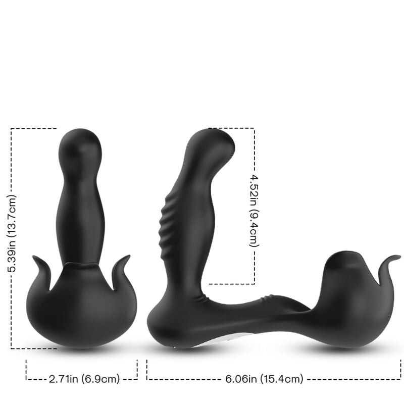 ARMONY - SURROUND ANAL VIBRATOR & TESTICLE STIMULATOR REMOTE CONTROL BLACK