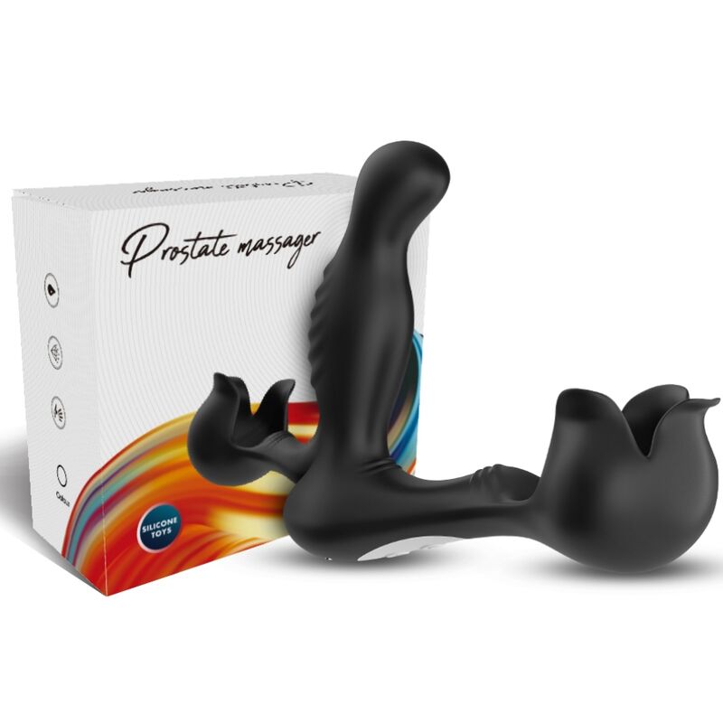 ARMONY - SURROUND ANAL VIBRATOR & TESTICLE STIMULATOR REMOTE CONTROL BLACK