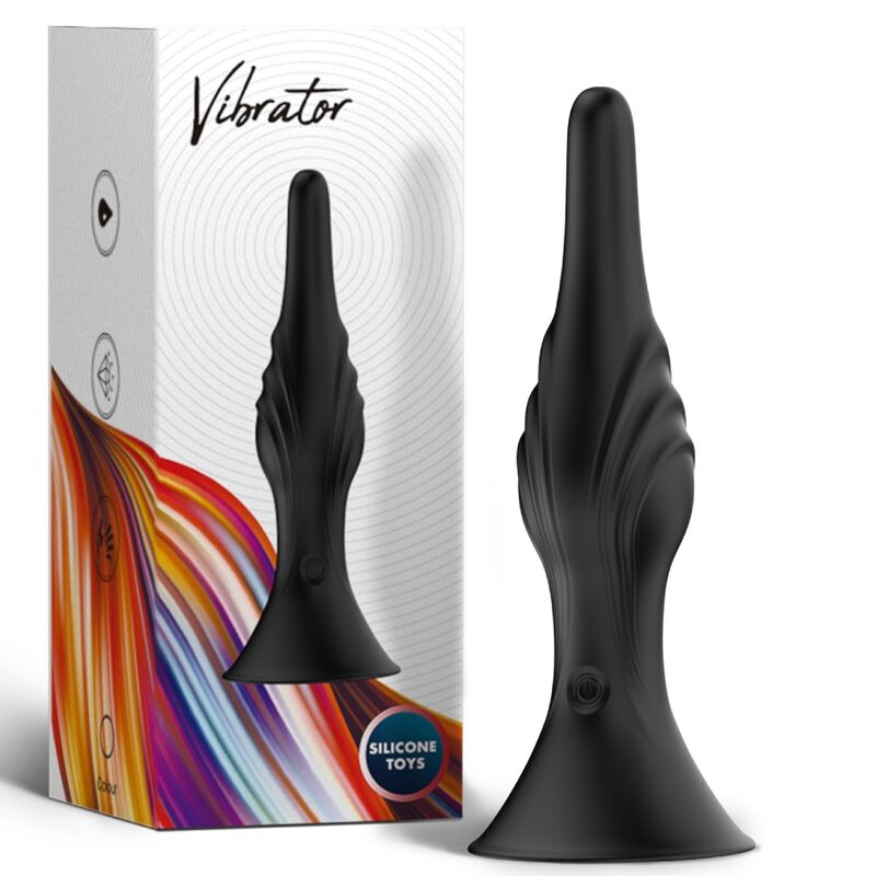 ARMONY - BLACK REMOTE CONTROL VIBRATOR & ANAL PLUG