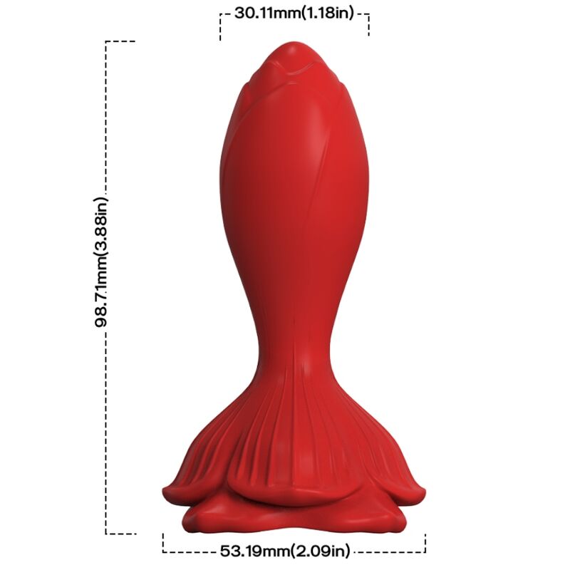 ARMONY - PINK VIBRATOR & SMALL ANAL PLUG REMOTE CONTROL RED