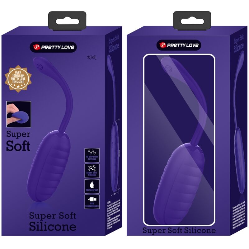 PRETTY LOVE - KIRK RECHARGEABLE VIBRATING EGG LILAC