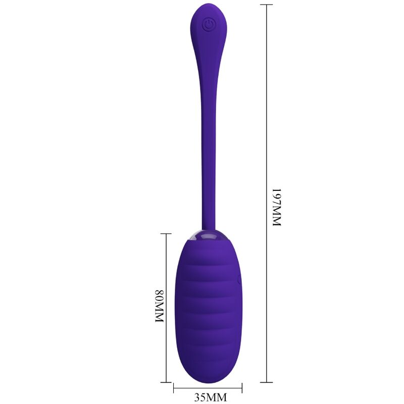 PRETTY LOVE - KIRK RECHARGEABLE VIBRATING EGG LILAC