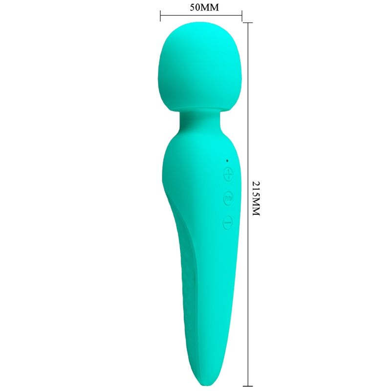 PRETTY LOVE - MEREDITH MASSAGER 12 VIBRATION MODES WATER GREEN