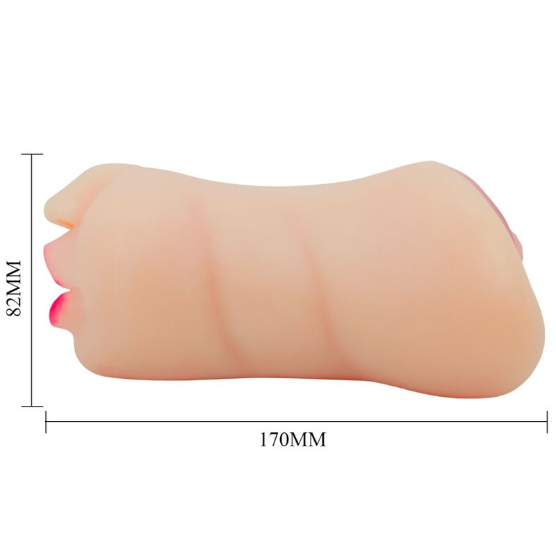 CRAZY BULL - ZOEY DOUBLE ENTRY VAGINA SHAPED MASTUBATOR
