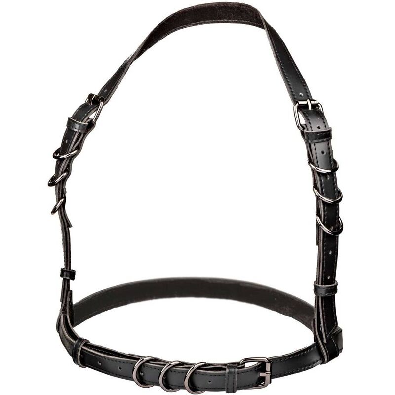 CALEXOTICS - EUPHORIA HATLER HARNESS WITH BUCKLE BLACK