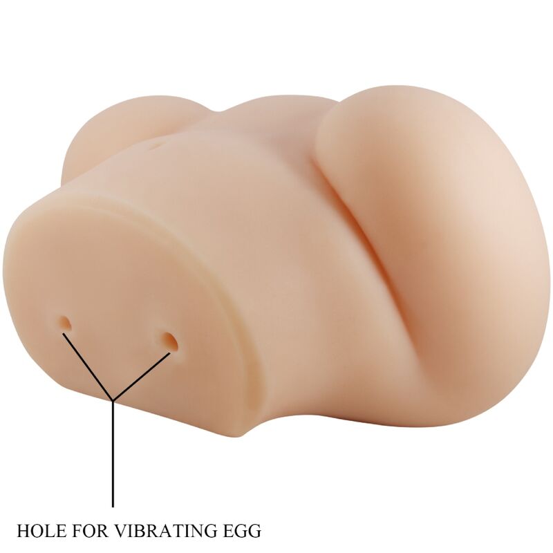 CRAZY BULL - REALISTIC VAGINA AND ANUS VIBRATOR LUNA