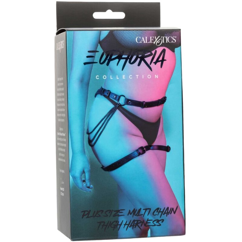 CALEXOTICS - EUPHORIA CHAIN THIGH HARNESS PLUS SIZE
