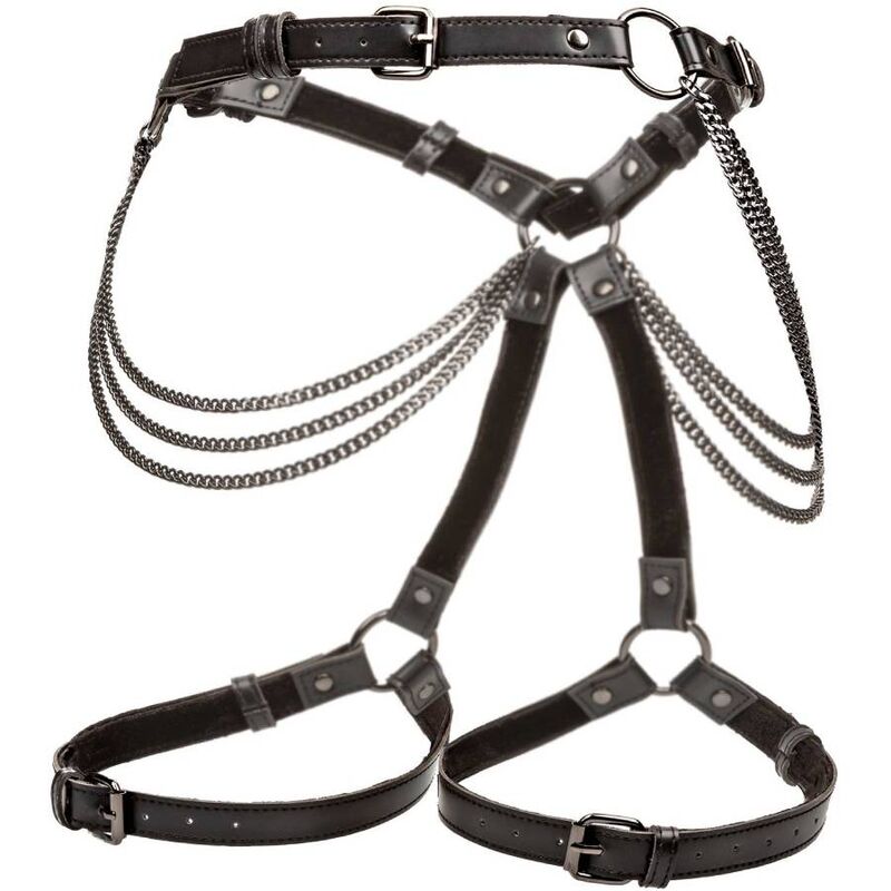 CALEXOTICS - EUPHORIA CHAIN THIGH HARNESS PLUS SIZE