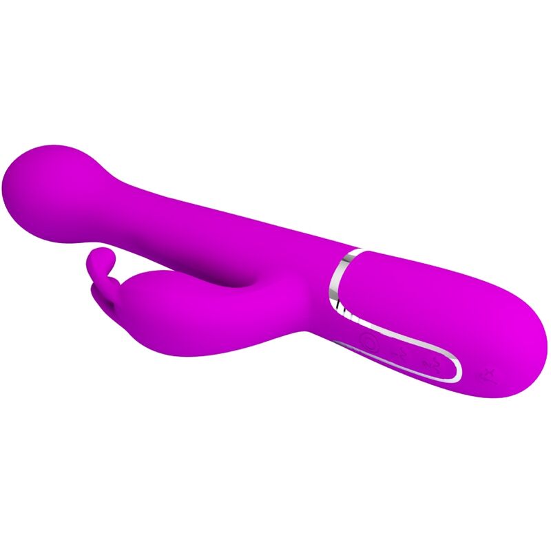 PRETTY LOVE - DEJON 3 IN 1 MULTIFUNCTION VIOLET RABBIT VIBRATOR