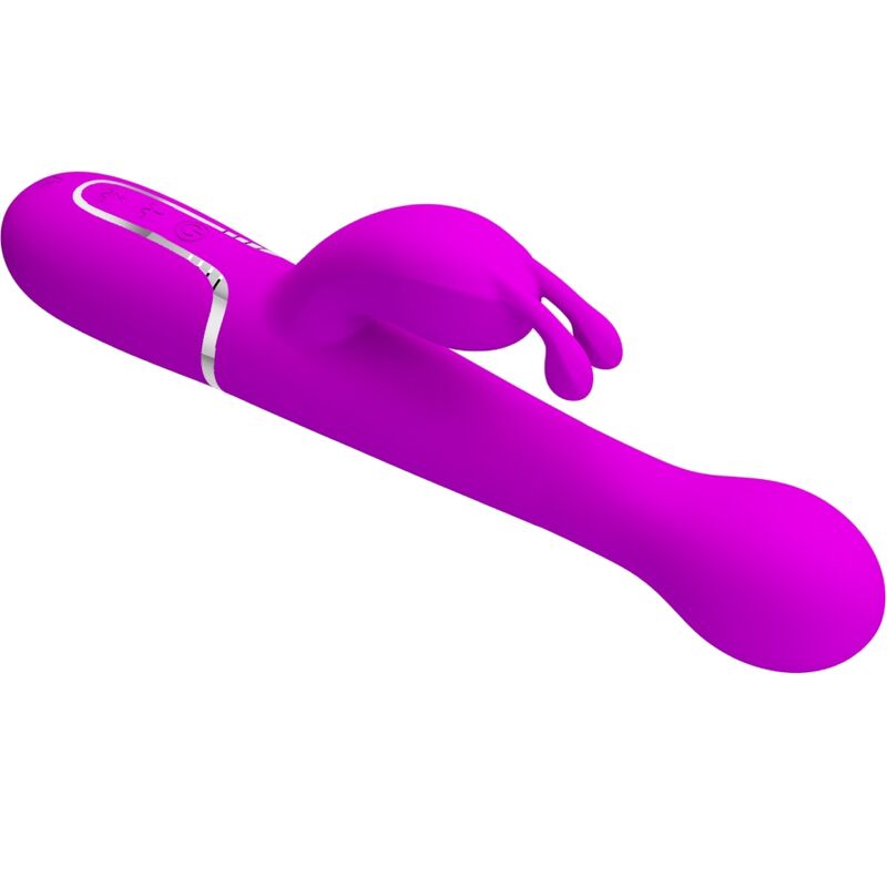 PRETTY LOVE - DEJON 3 IN 1 MULTIFUNCTION VIOLET RABBIT VIBRATOR