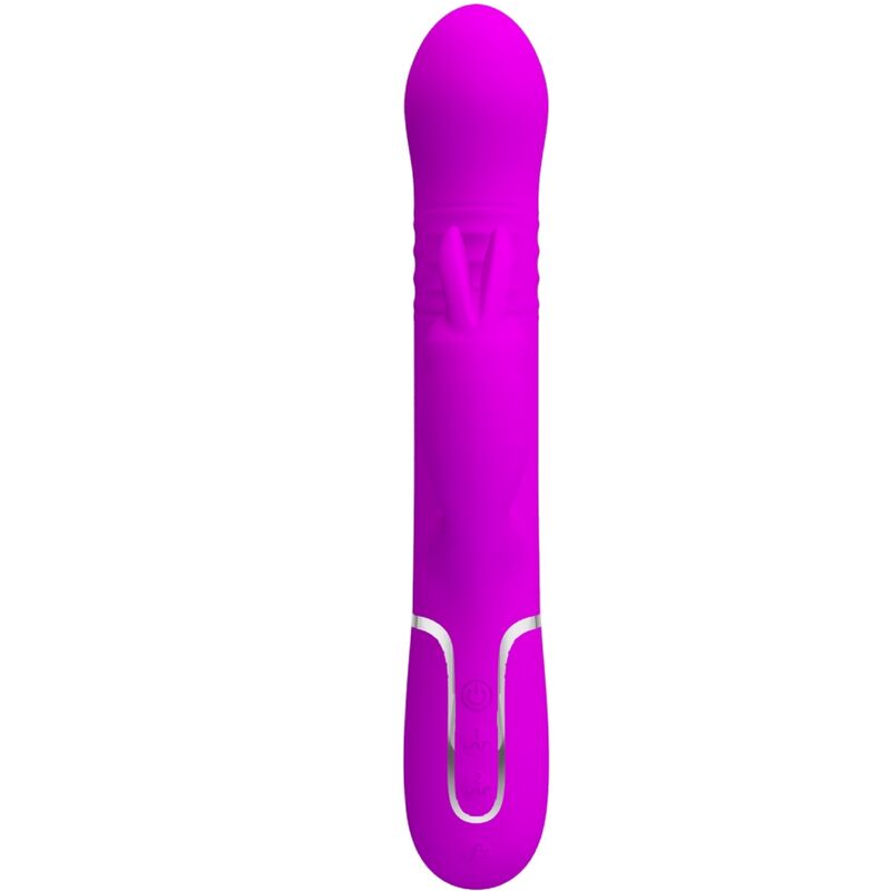 PRETTY LOVE - COALE RABBIT VIBRATOR PURPLE PEARLS