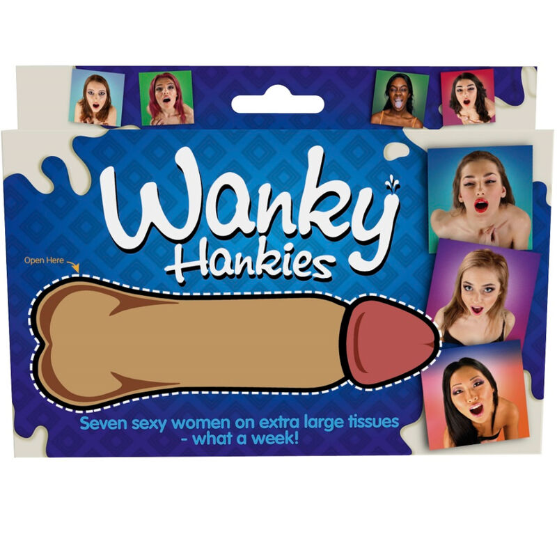 SPENCER & FLEETWOOD - WANKY HANKIES 7 EXTRA LARGE HANDKERCHIEFS WOMEN