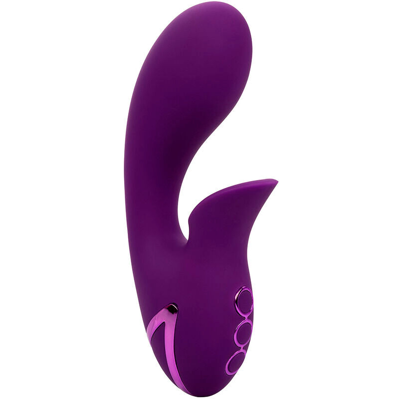 CALEXOTICS - HUNTINGTON BEACH HEARTBREAKER STIMULATOR & SUCTIONER PURPLE BY CALIFORNIA DREAMING