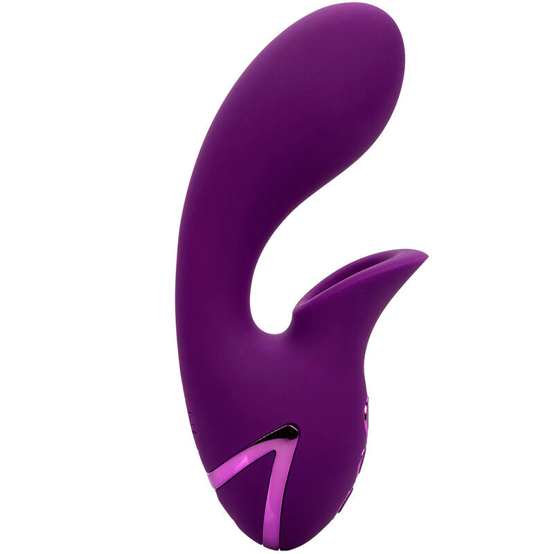 CALEXOTICS - HUNTINGTON BEACH HEARTBREAKER STIMULATOR & SUCTIONER PURPLE BY CALIFORNIA DREAMING