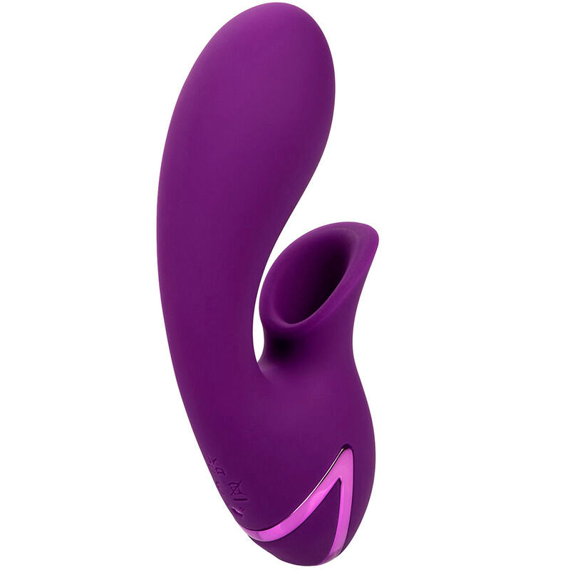 CALEXOTICS - HUNTINGTON BEACH HEARTBREAKER STIMULATOR & SUCTIONER PURPLE BY CALIFORNIA DREAMING