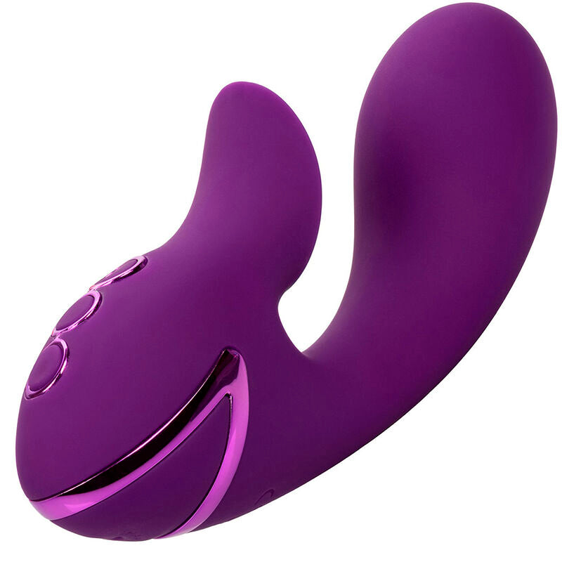 CALEXOTICS - HUNTINGTON BEACH HEARTBREAKER STIMULATOR & SUCTIONER PURPLE BY CALIFORNIA DREAMING