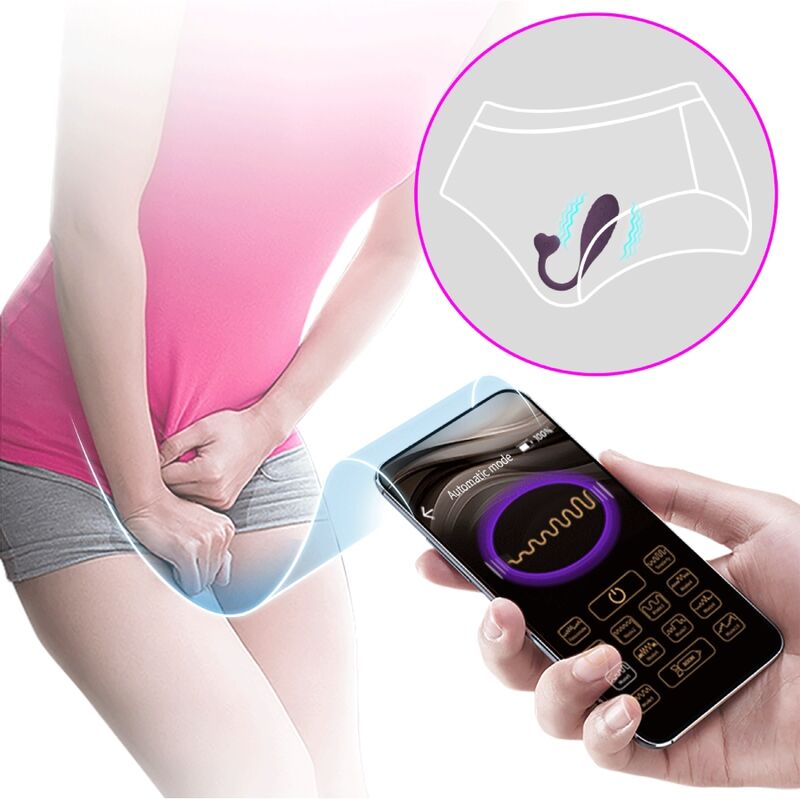 PRETTY LOVE - FISHERMAN APP CONTROLLED LILAC VIBRATING EGG