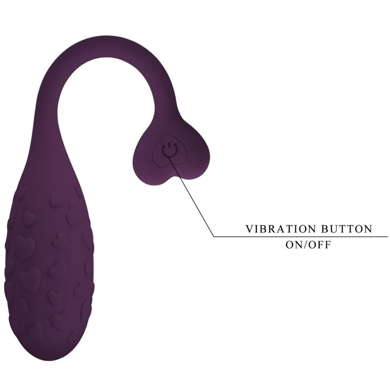PRETTY LOVE - FISHERMAN APP CONTROLLED LILAC VIBRATING EGG