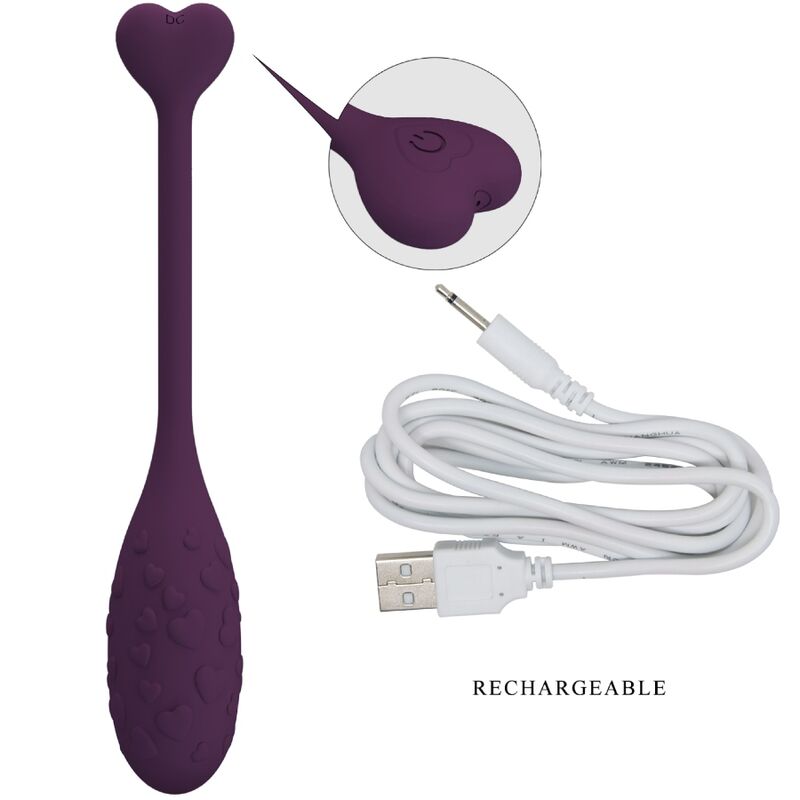 PRETTY LOVE - FISHERMAN APP CONTROLLED LILAC VIBRATING EGG